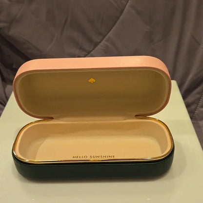 Kate Spade Black Cat Eye Lorene Sunglasses brand new in case