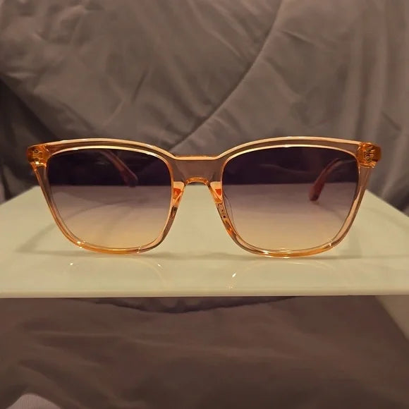 Kate Spade Pavia Peach Sunglasses brand new in case