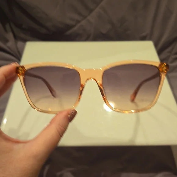 Kate Spade Pavia Peach Sunglasses brand new in case