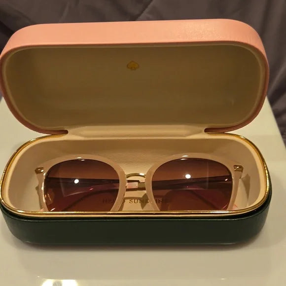 Kate Spade Savona Pink Sunglasses brand new in case