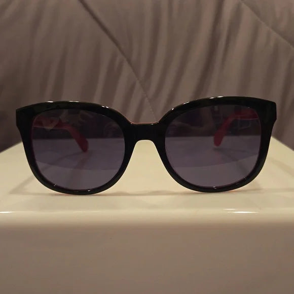 Kate Spade Sunglasses women's Gwenith rectangular black and pink new