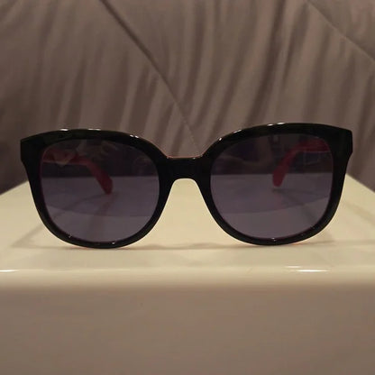 Kate Spade Sunglasses women's Gwenith rectangular black and pink new