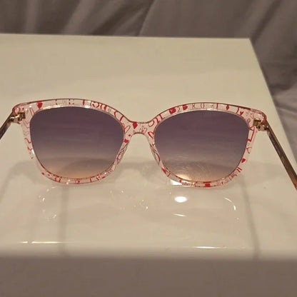 Kate Spade Sunglasses Britton pink frame with gray lenses brand new in case