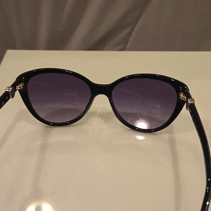 Kate Spade Sunglasses black cat eye Visalia brand new in case