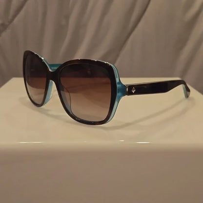Kate Spade Sunglasses Karalyn Havana Aqua frames with brown lenses brand new