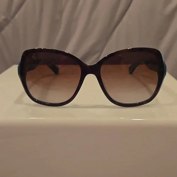Kate Spade Sunglasses Karalyn Havana Aqua frames with brown lenses brand new