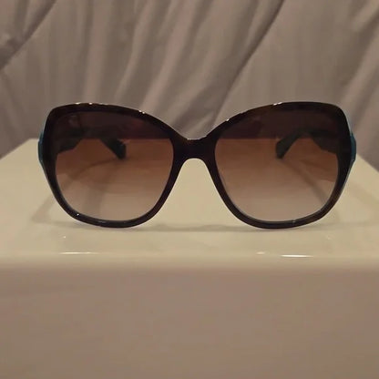 Kate Spade Sunglasses Karalyn Havana Aqua frames with brown lenses brand new