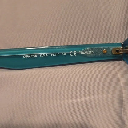 Kate Spade Sunglasses Karalyn Havana Aqua frames with brown lenses brand new