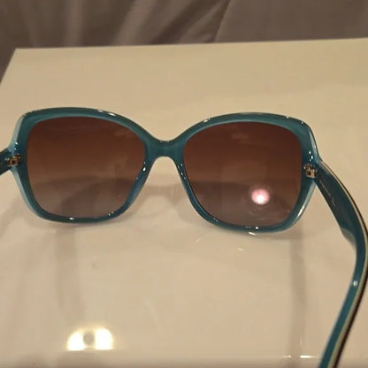 Kate Spade Sunglasses Karalyn Havana Aqua frames with brown lenses brand new