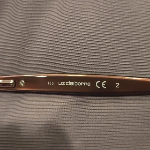 Liz Claiborne Rose Gold Aviators women's brand new in case