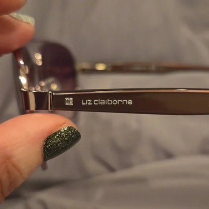Liz Claiborne Rose Gold Aviators women's brand new in case