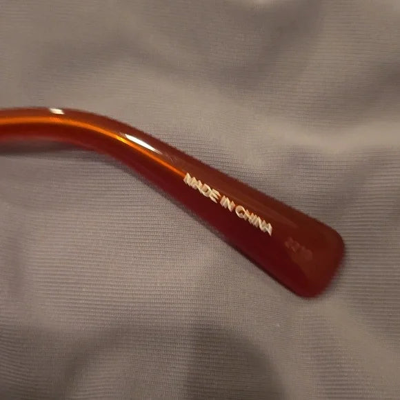 Longchamp Red Cat Eye Sunglasses brand new in case
