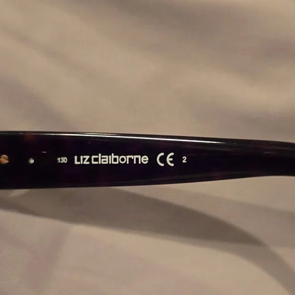 Liz Claiborne Dark Havana Sunglasses brand new in case