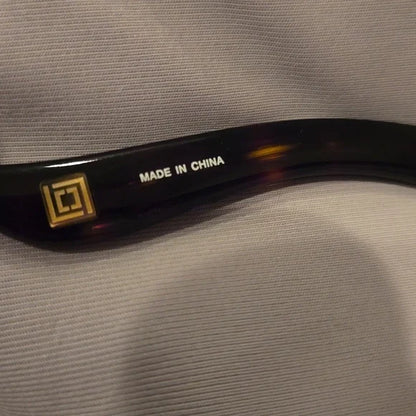 Liz Claiborne Dark Havana Sunglasses brand new in case