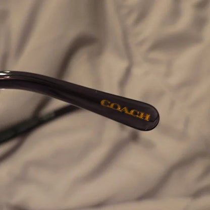 Coach Gray Gradient Monogram Sunglasses brand new in case