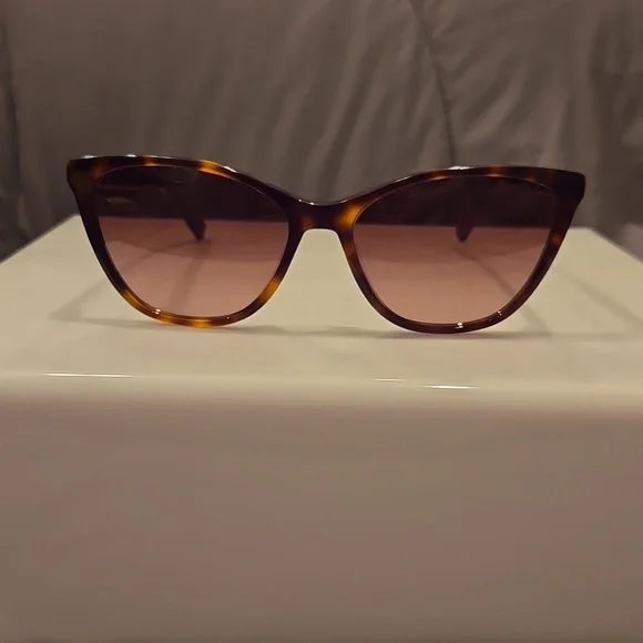 Longchamp Paris Havana Cat Eye Sunglasses Brand New with Case