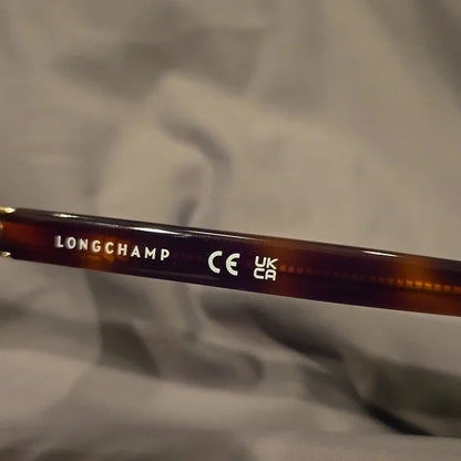 Longchamp Paris Havana Cat Eye Sunglasses Brand New with Case