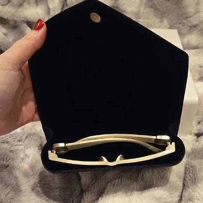 Dolce & Gabbana Cream Oversized Cat-Eye Sunglasses Brand New In Box
