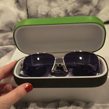 Kate Spade Maise Aviator Sunglasses Brand New In Case