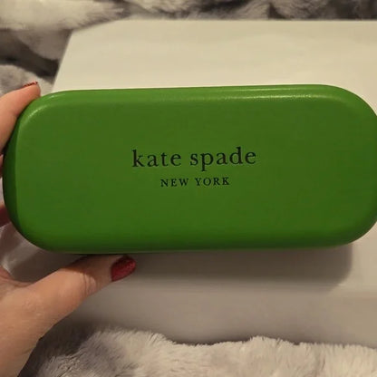 Kate Spade Pink and Black Cat-Eye Nathalie Sunglasses Brand New in Case