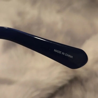 Kate Spade Naomi Blue Oversized Square Sunglasses Brand New in Case