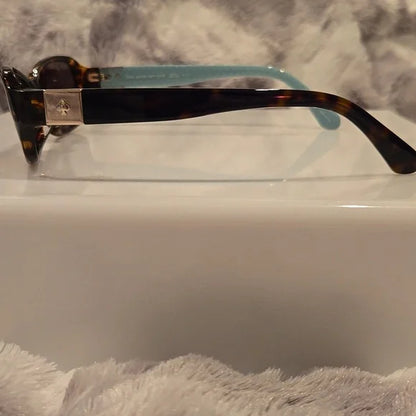 Kate Spade Paxton Brown Tortoiseshell Sunglasses Brand New In Case