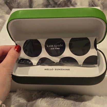 Kate Spade Paxton Brown Tortoiseshell Sunglasses Brand New In Case