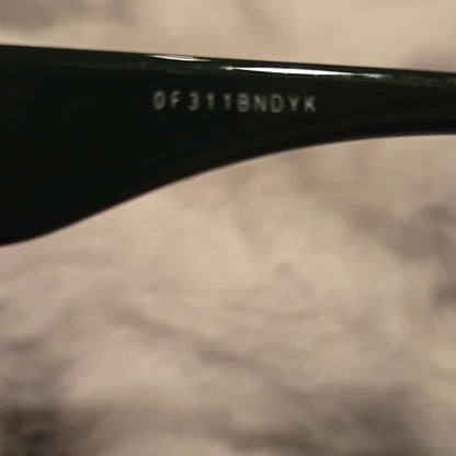 Gucci Black Oversize Sunglasses Brand New in Case