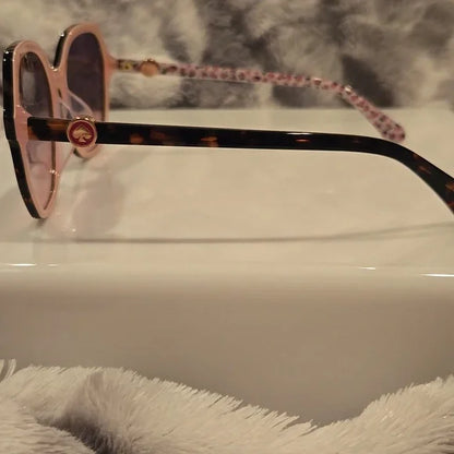 Kate Spade Tortoise Shell Lourdes Sunglasses Brand New in Case