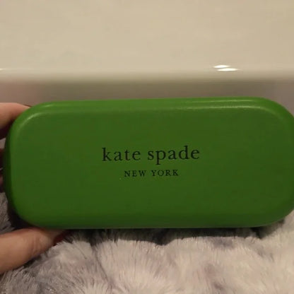 Kate Spade Tamera Burgundy Sunglasses Brand New In Case
