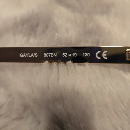 Kate Spade Gayla Black Sunglasses Classic Style Brand New In Case