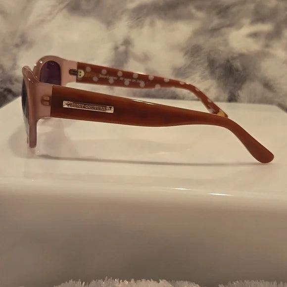 Juicy Couture Plum Pink Sunglasses Brand New In Case