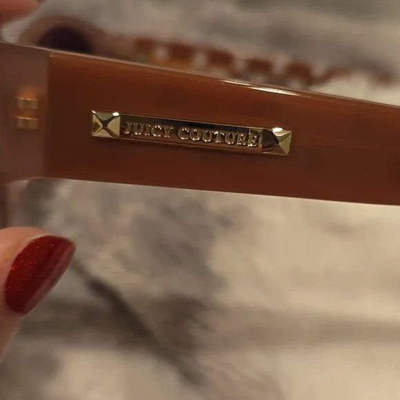 Juicy Couture Plum Pink Sunglasses Brand New In Case