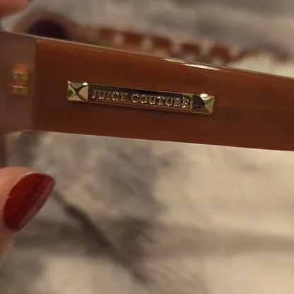 Juicy Couture Plum Pink Sunglasses Brand New In Case