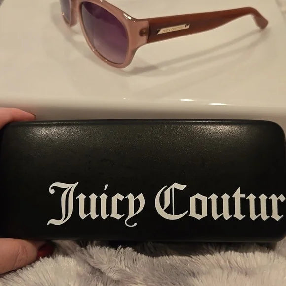 Juicy Couture Plum Pink Sunglasses Brand New In Case