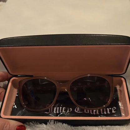 Juicy Couture Plum Pink Sunglasses Brand New In Case