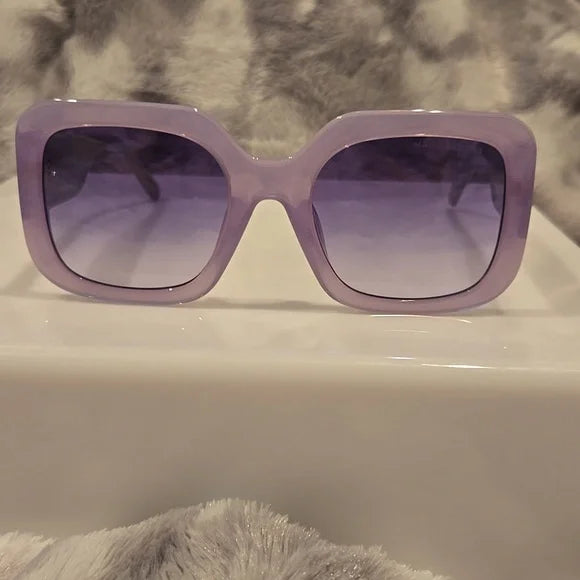 Marc Jacobs Lavender Square Sunglasses Brand New In Case