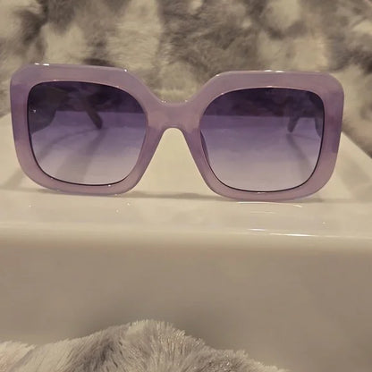 Marc Jacobs Lavender Square Sunglasses Brand New In Case