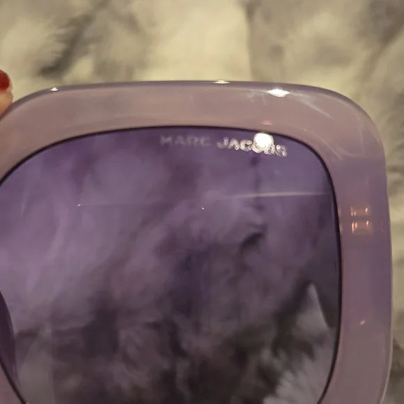 Marc Jacobs Lavender Square Sunglasses Brand New In Case