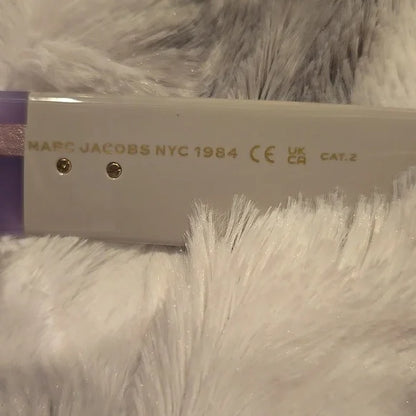 Marc Jacobs Lavender Square Sunglasses Brand New In Case
