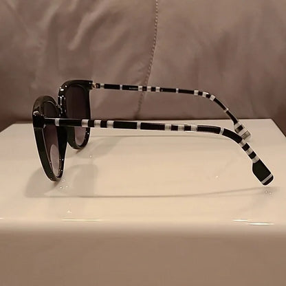 Burberry Black and White lightweight Sunglasses brand new in the box