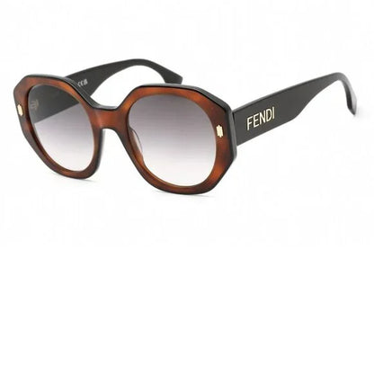 Fendi Tortoise Gray Gradient Brand New Sunglasses with Box