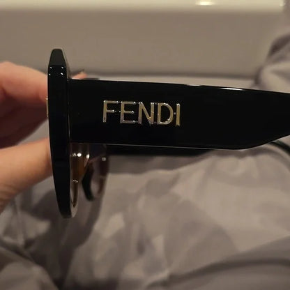 Fendi Tortoise Gray Gradient Brand New Sunglasses with Box