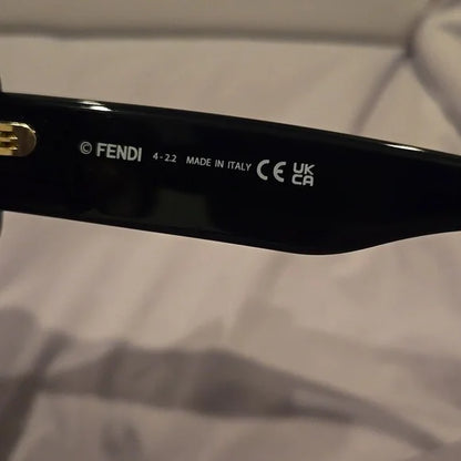 Fendi Tortoise Gray Gradient Brand New Sunglasses with Box