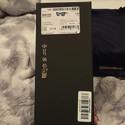 Dolce & Gabbana Cat Eye Sunglasses Brand New In Box