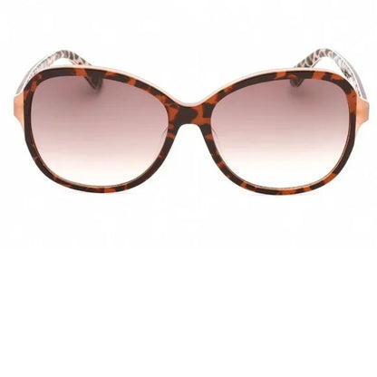 Kate Spade Tamera Havana Round Sunglasses Brand New in Case