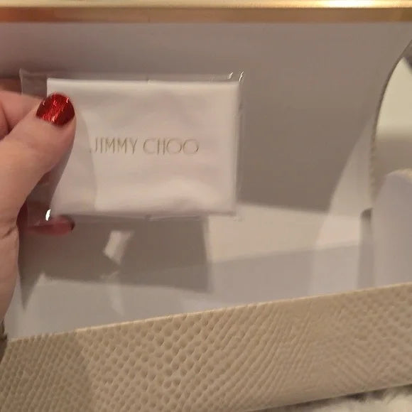Jimmy Choo Black and Gold River Sunglasses Brand New in Case
