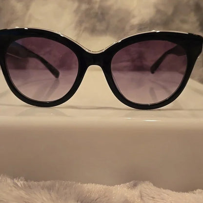 Longchamp Paris Black Cat-Eye Sunglasses Brand New in Case