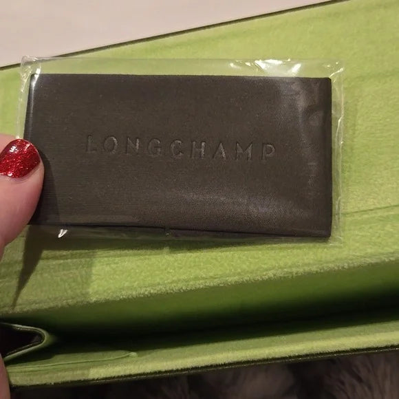 Longchamp Paris Burgundy Cat Eye Sunglasses Brand New In Case