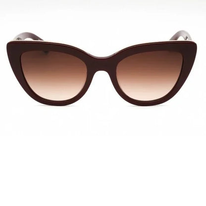 Longchamp Paris Burgundy Cat Eye Sunglasses Brand New In Case